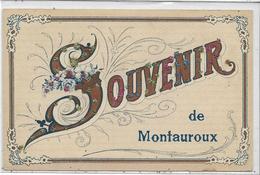 83 MONTAUROUX . Souvenir En Paillettes , Brillants , édit : V P F , Années 10 , état Extra - Montauroux