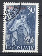 Italy Yugoslavia Trieste 1953 Zone B, United Nations (o), Used - Oblitérés