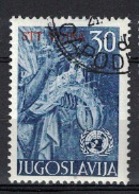 Italy Yugoslavia Trieste 1953 Zone B, United Nations (o), Used - Usati
