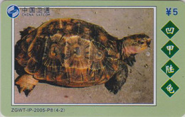 Télécarte Chine Satcom - Animal - TORTUE 4/2 - TURTLE Phonecard - SCHILDKRÖTE TK - 115 - Tortugas