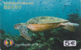 Télécarte Animal - TORTUE 8/1 - TURTLE Phonecard - SCHILDKRÖTE Telefonkarte - 130 - Schildkröten