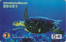 Télécarte Animal - TORTUE 8/2 - TURTLE Phonecard - SCHILDKRÖTE Telefonkarte - 131 - Schildkröten