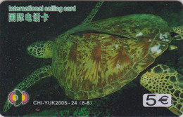 Télécarte Animal - TORTUE 8/8 - TURTLE Phonecard - SCHILDKRÖTE Telefonkarte - 137 - Turtles