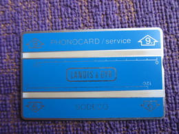 S005 L&Gyr Service Card, Mint,CN:002D - Test & Servizio