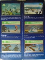 UK - Great Britain - BT - Magnetic Storm - Set Of 6 - Roger Dean - Mint In Folder - BT Insieme Da Collezione