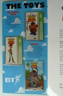 UK - Great Britain - BT - Toy Story - Set Of 8 - 20 Units - Mint In Folder - BT Insieme Da Collezione