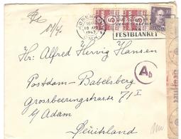 10267 - Pour L'Allemagne - Lettres & Documents