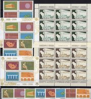 Madrid EUROPA 1980 JUGOSLAVIJA 1857/8KB,3257/4,VB+Blocks 59/0B ** 93€ KSZE Sheets Ss Blocs Sheetlets Bf Topics CEPT - Lots & Serien