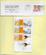 TIMBRES- STAMPS - SELLOS - FRANCOBOLLI - PORTUGAL - FRAGMENTS AVEC TIMBRES OBLITÉRÉS - Otros & Sin Clasificación