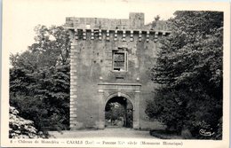 46 - CAZALS -- Poterne  - Château De Montcléra - Cazals