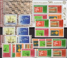 EUROPA Türkei 3495/8,4 ZD,VB,Bl.59,Croatia 734/5,ZS+Block 27 ** 135€ S/s Stamps On Stamp Blocs/sheets 50 Years CEPT - Sammlungen