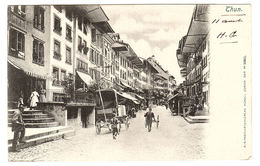 THUN - Thoune - Vue D'une Rue - Ed. Künzli, Züric, N° 13611 - Thoune / Thun