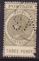 South Australia 1906 "thick Postage" P.12 SG 298 Used Perf SA - Gebraucht