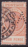 South Australia 1906 "thick Postage" P.12.5 SG 299a Used Perf SA - Oblitérés