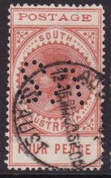 South Australia 1904 "thin Postage" SG 269 Used Perf SA - Oblitérés