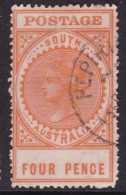 South Australia 1906 "thick Postage" P.12.5 SG 299b Used - Oblitérés