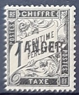 MAROC - TAXE N°35 - 1c Noir - Neufs Sans Charnières ** / MNH - Portomarken