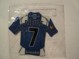 MAGNET FOOTBALL 2010. DIEUZE DE GRENOBLE. LIGUE 1. NEUF DANS SON BLISTER - Sport