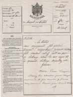 BOUCHES DU RHONE - LA CIOTAT - DEPECHE TELEGRAPHIQUE - DE LVERPOOL AU BUREAU DE LA CIOTAT - LE 1 OCTOBRE 1867 - Télégraphes Et Téléphones