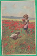 Illustrateur - Redon - Fleurs Des Champs - Editeur: Comité National Des Colonies De Vacances N°9 Série 1939 - Redon