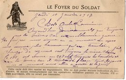TB 2412 - MILITARIA - Carte En Franchise Militaire - Soldat LAMBERT Au 108 ème Territorial SP 93 - Lettres & Documents