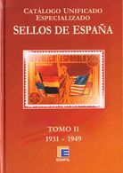 2009. Conjunto De Cuatro Catálogos EDIFIL ESPECIALIZADOS (serie Roja), Tomos I, II, III Y IV. Edifil, 2009-2010. (en Per - Altri & Non Classificati