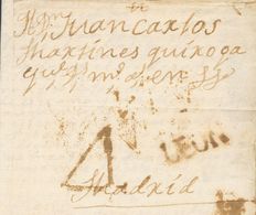 Sobre . (1869ca). SALAMANCA A MADRID. Marca S / LEON, En Rojo-oxidado De Salamanca (P.E.4) Edición 2004. MAGNIFICA Y RAR - Altri & Non Classificati