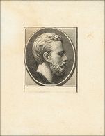 (*). 1872. Sin Valor, Negro. PRUEBA DE PUNZON (márgenes Grandes), Sin Leyendas, De Un Diseño No Adoptado. MAGNIFICA Y MU - Altri & Non Classificati