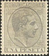 *197. 1878. 1 Pts Gris. Excelente Centraje. PIEZA DE LUJO. - Otros & Sin Clasificación