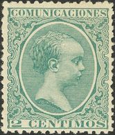 **213. 1889. 2 Cts Verde. Excelente Centraje. MAGNIFICO. - Other & Unclassified