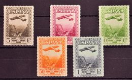 **650/54N. 1931. Serie Completa. Variedad DENTADO 14 Y NºA000.000. MAGNIFICA. Edifil 2015: 1.015 Euros - Other & Unclassified