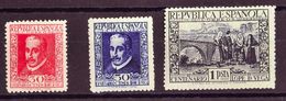 **691/93dp. 1935. Serie Completa, Tres Valores. DENTADO 14. MAGNIFICA. Edifil 2015: 155,5 Euros - Otros & Sin Clasificación