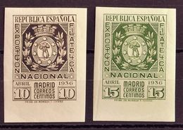 **727/28. 1936. Serie Completa. MAGNIFICA. Edifil 2019: 140 Euros - Other & Unclassified