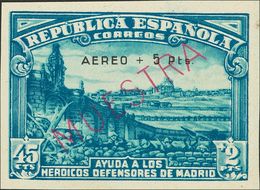 (*)759M. 1938. AEREO+5 PTS. MUESTRA. MAGNIFICO. Edifil 2015: 786 Euros - Other & Unclassified