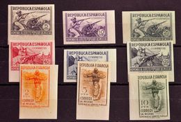 *792/00s. 1938. Serie Completa, Borde De Hoja. SIN DENTAR. MAGNIFICA. Edifil 2019: 2.085 Euros - Otros & Sin Clasificación