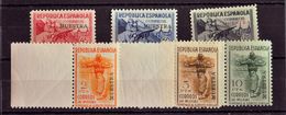 **795/00M. 1938. Serie Completa, Seis Valores. MUESTRA. MAGNIFICA Y RARA. Edifil 2015: 1.152 Euros - Other & Unclassified