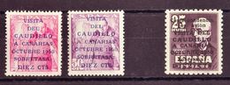 **1088/89, 1090. 1951. Serie Completa Y CAUDILLO A CANARIAS CON NUMERO (excelentes Centrajes). MAGNIFICOS. Edifil 2019:  - Other & Unclassified