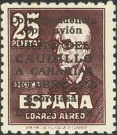 **1090. 1951. CAUDILLO A CANARIAS CON NUMERO. MAGNIFICO. Edifil 2019: 650 Euros - Other & Unclassified