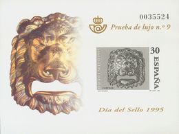 **34P. 1995. Prueba De Lujo. DIA DEL SELLO 1995. MAGNIFICA. Edifil 2019: 25 Euros - Otros & Sin Clasificación