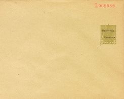 (*). 1931. Interesante Conjunto De Nueve Sobres Entero Postales Privados (sin Membrete) De Los Valores De 2 Cts Oliva, 5 - Altri & Non Classificati