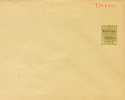 (*). 1931. Interesante Conjunto De Nueve Sobres Entero Postales Privados (sin Membrete) De Los Valores De 2 Cts Oliva, 5 - Other & Unclassified