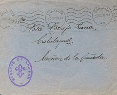 Sobre . 1936. (5 De Agosto). Carta (con Texto) Desde El CAMPAMENTO DE SAN GREGORIO (ZARAGOZA) A ANIÑON, En El Interior I - Other & Unclassified
