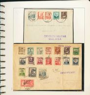 */º. 1937. Espectacular Colección-estudio De Las Emisiones Locales Patrióticas De Málaga Incluyendo Diversas Variedades, - Otros & Sin Clasificación