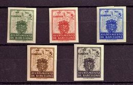 **55/59s. 1944. Serie Completa. SIN DENTAR. MAGNIFICA. Edifil 2019: +69 Euros - Other & Unclassified