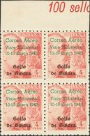 **272(4). 1948. 4 Pts Rosa, Bloque De Cuatro. MAGNIFICO. Edifil 2019: 76 Euros - Sonstige & Ohne Zuordnung