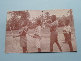 Delcampe - Coquilhatville CONGO / Archers BOKOTE : Missionnaires Du Sacré Coeur BORGERHOUT () Anno 1930 ( Zie Foto Voor Details ) ! - Missionen