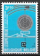 BELGIQUE     -  1972  .  Y&T N° 1640 *.   Station Terrienne De Télécommunications à Lessive. - Unused Stamps