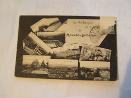 Delcampe - 41f  MEUDON BELLEVUE Un Rebonjour Du Chateau 8 Vues - Meudon