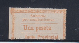 GUIPUZCOA.  EDIFIL 28 * 1 PTA SUBSIDI PRO COMBATIENTES. - Emisiones Nacionalistas