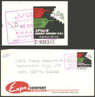 ARGENTINA: 3 PACK: Cover Used On 20/NO/1997, With Marks Of This Post, VF Quality - Sonstige & Ohne Zuordnung